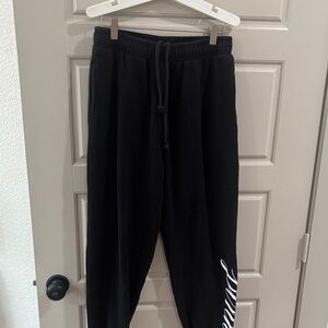 PINK Victoria's Secret Black Joggers, Small